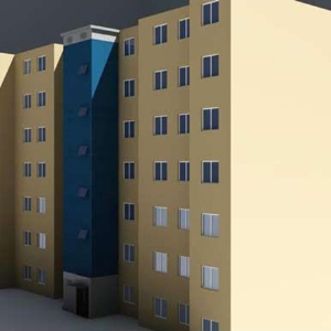 舊樓加裝電梯方案圖